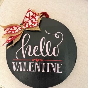 Source Unknown Black and Red Valentine Decor